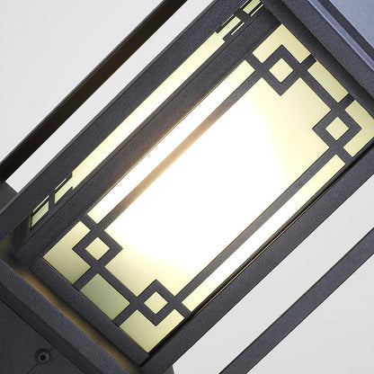 Sexin Rectangular Lantern Pillar Light | Celestre