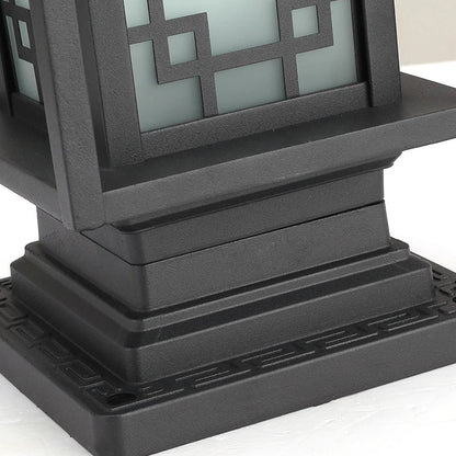Sexin Rectangular Lantern Pillar Light | Celestre