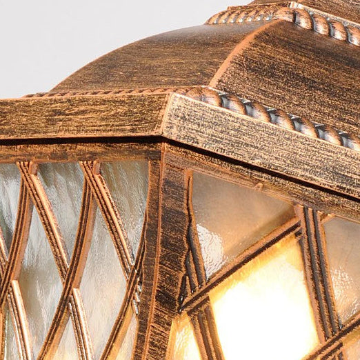 Tyve Crisscross Outdoor Pendant Light | Celestre