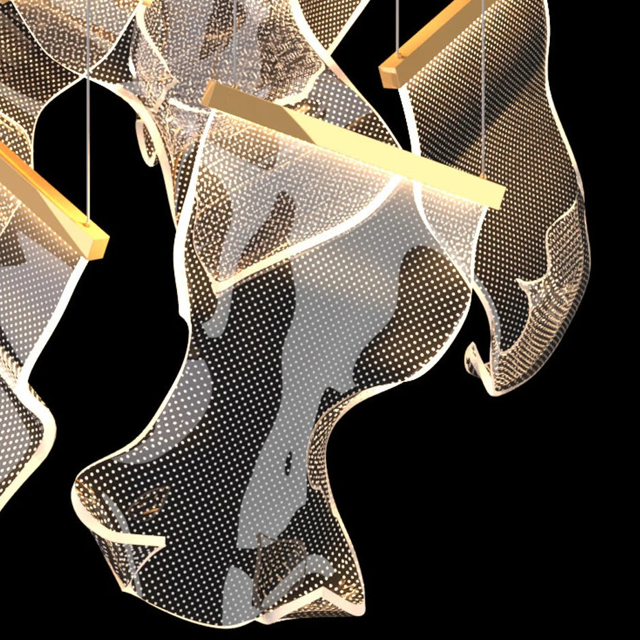 Sylor Luxury Waterfall Chandelier | Celestre