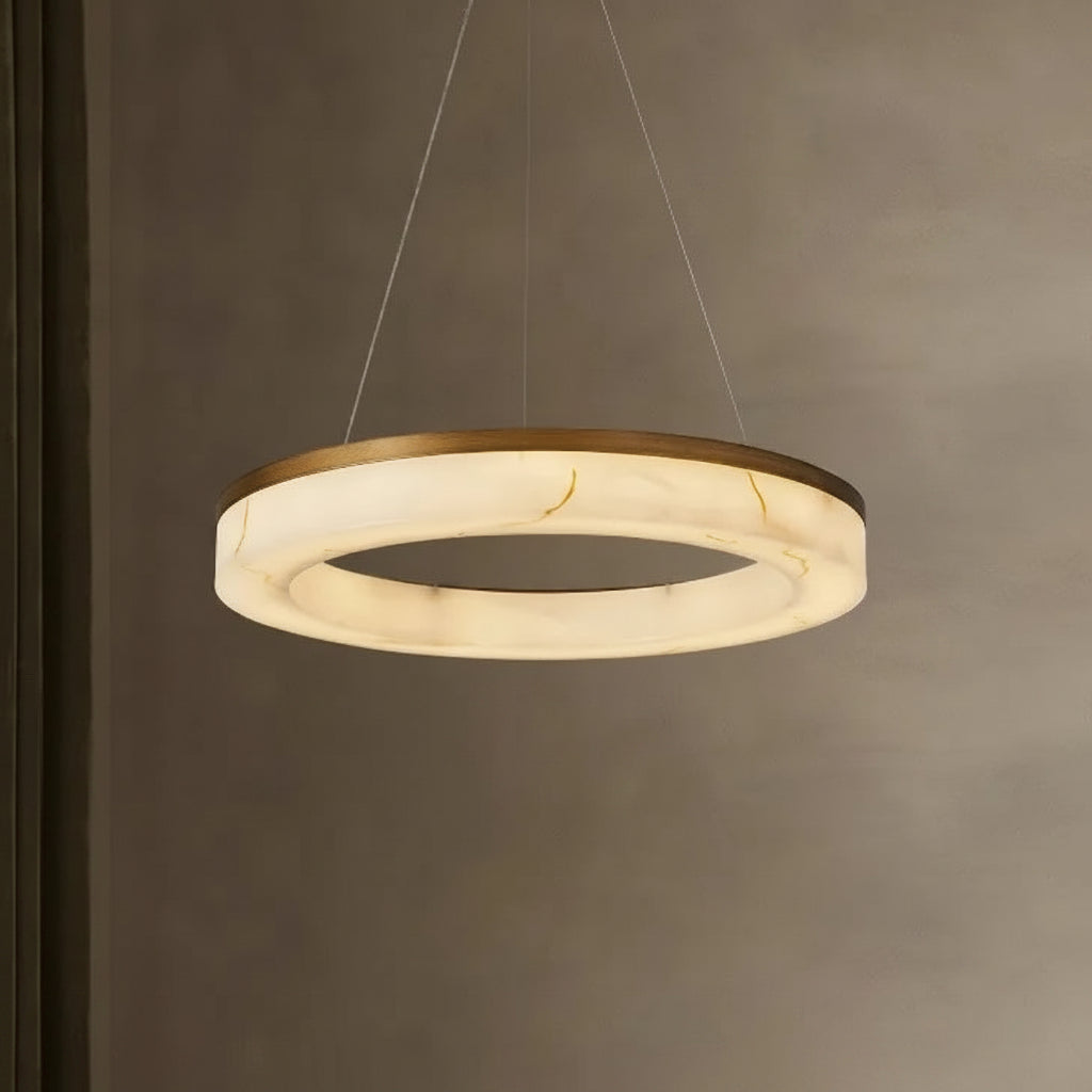 Bavo Circular Ring Chandelier Single Layer | Celestre