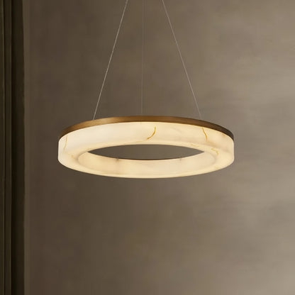 Bavo Circular Ring Chandelier Single Layer | Celestre