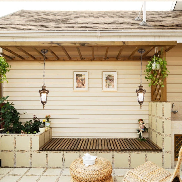 Evol Lantern Urn Outdoor Pendant Light | Celestre