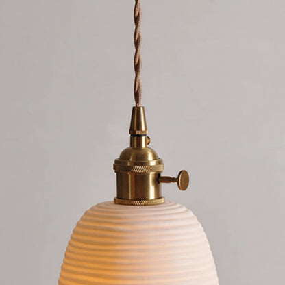 Texa Ceramic Dome Pendant Light | Celestre
