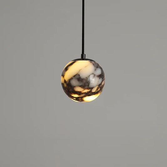 Emma Globe Marble Pendant Light | Celestre