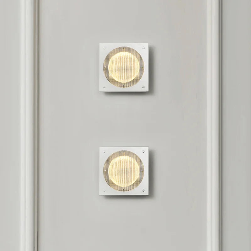 Dari Ribbed Square Wall Light | Celestre