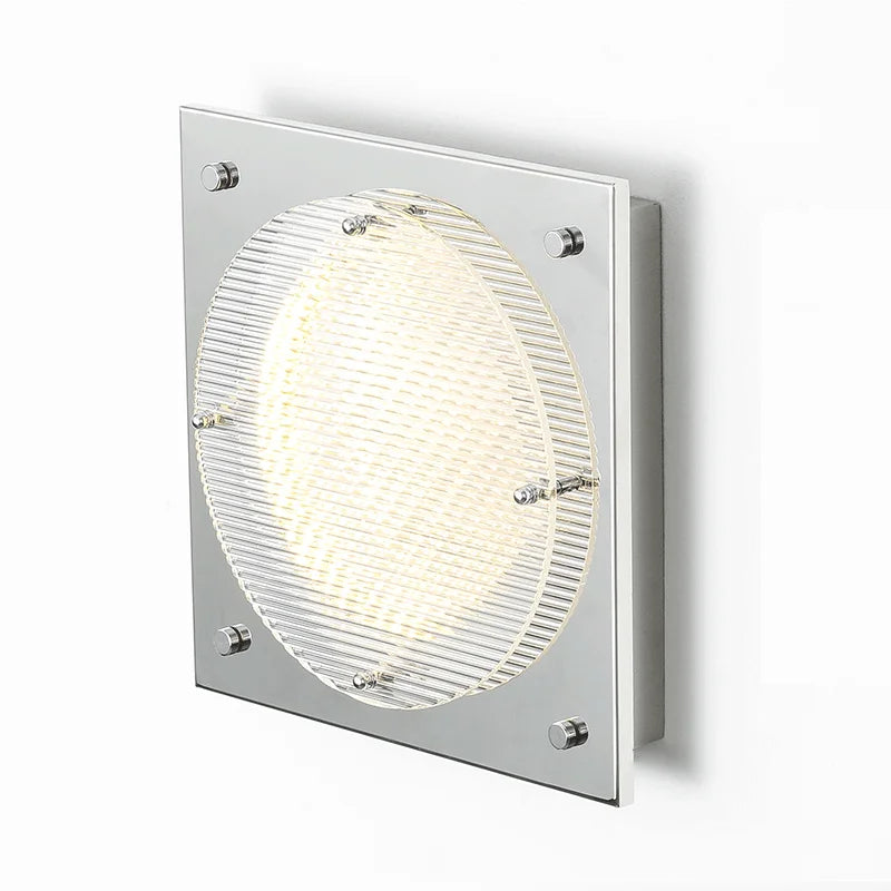 Dari Ribbed Square Wall Light | Celestre