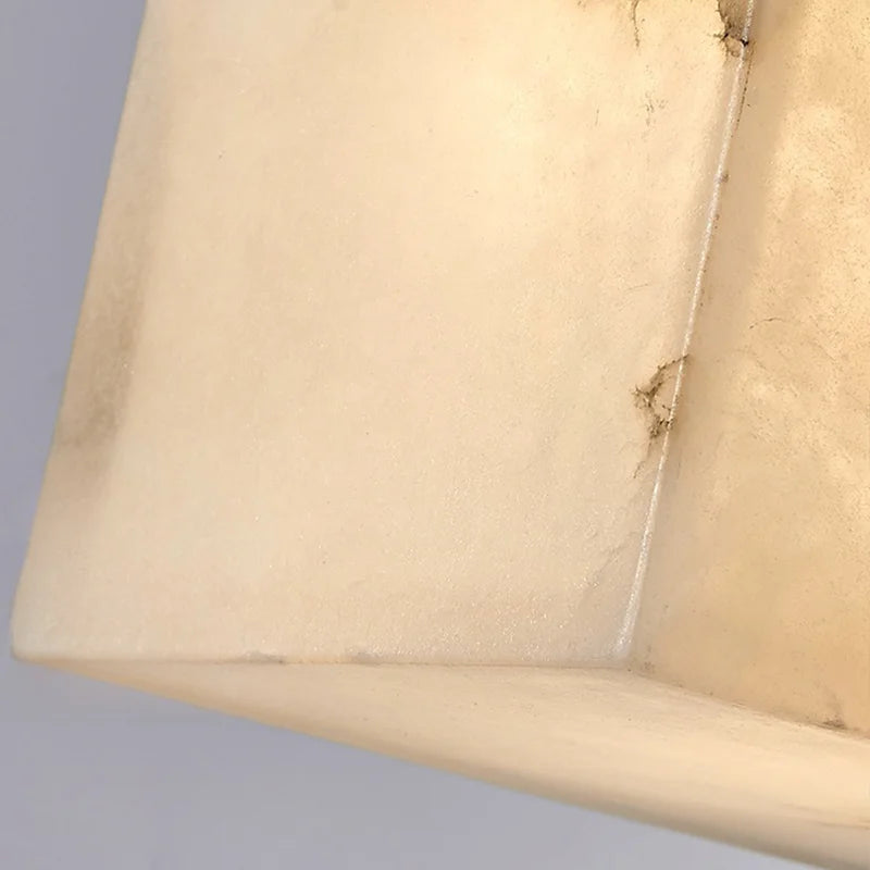 Mavi Alabaster Cube Wall Light | Celestre