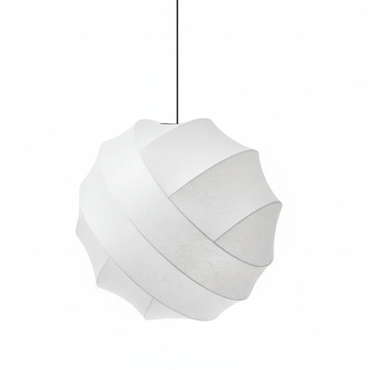 Eva Cocoon Silk Pendant Light | Celestre