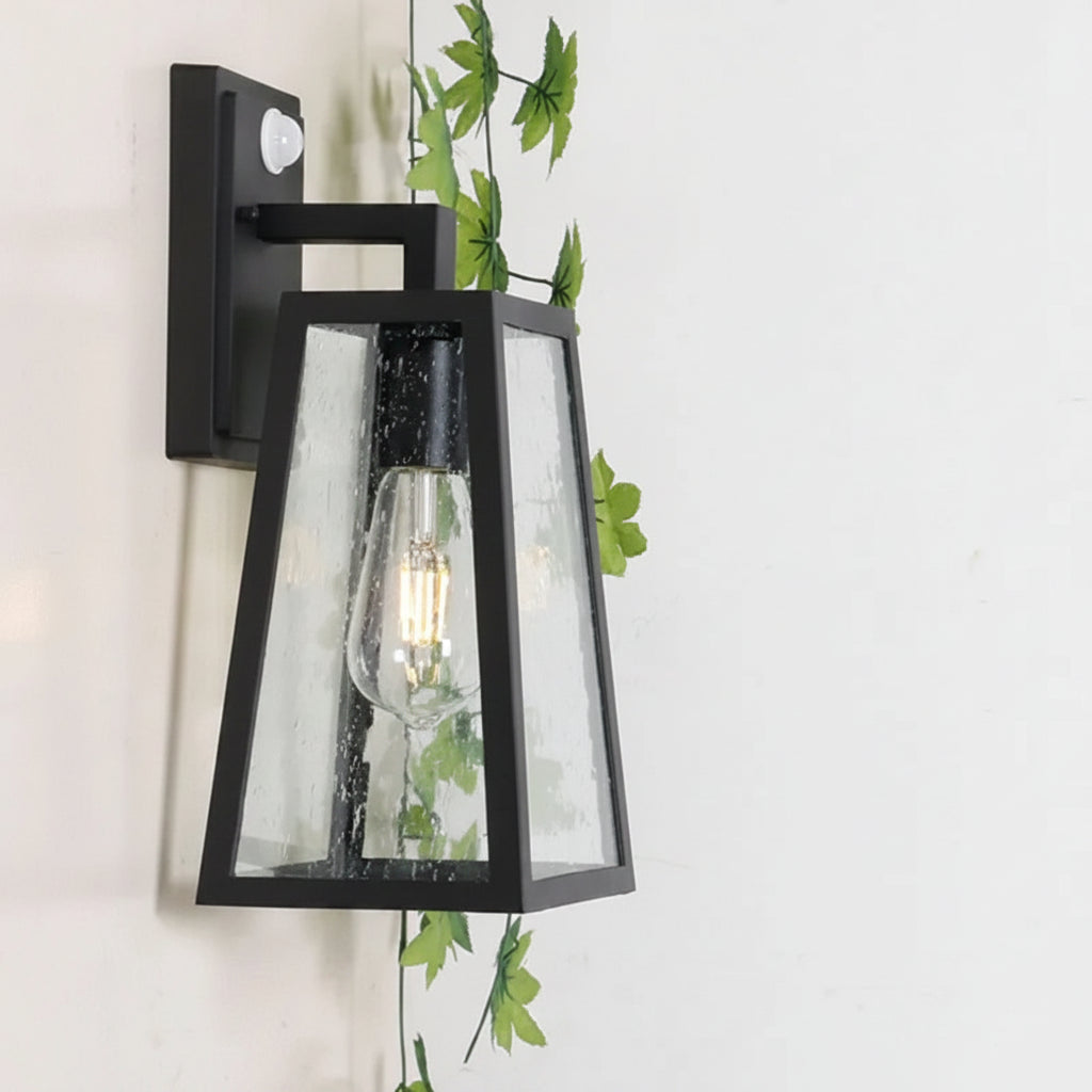 Prin Sensor Trapezoid Outdoor Wall Light | Celestre