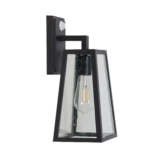 Prin Sensor Trapezoid Outdoor Wall Light | Celestre