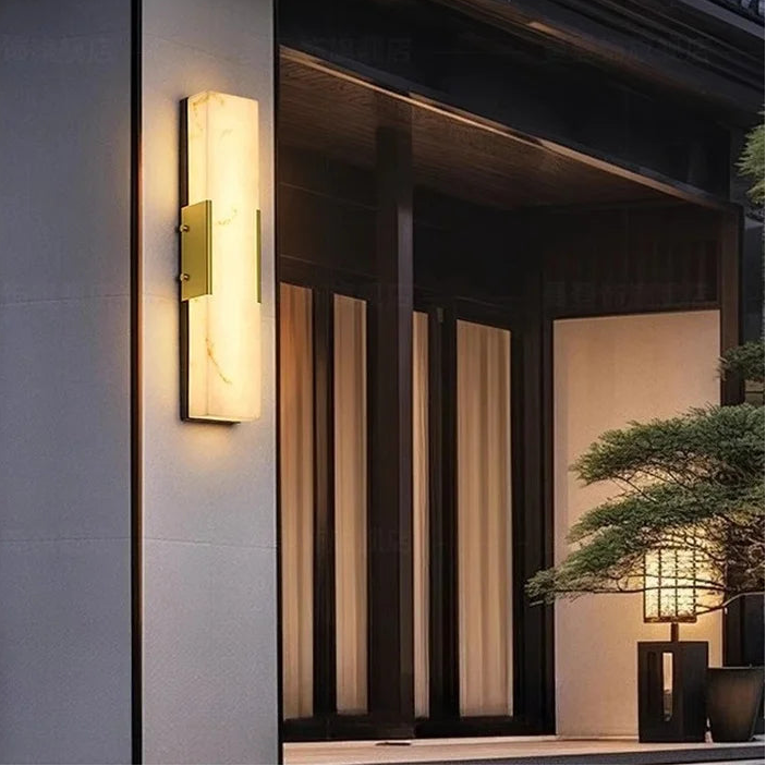 Amra Rectangular Outdoor Wall Light | Celestre