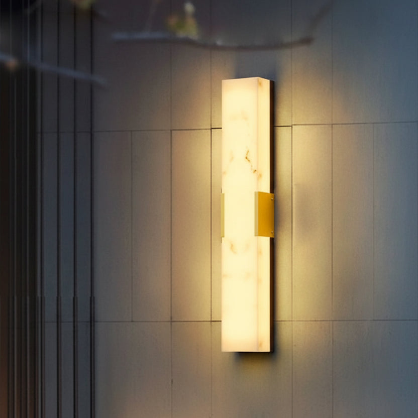 Amra Rectangular Outdoor Wall Light H 87 cm | Celestre