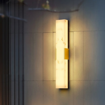 Amra Rectangular Outdoor Wall Light H 87 cm | Celestre