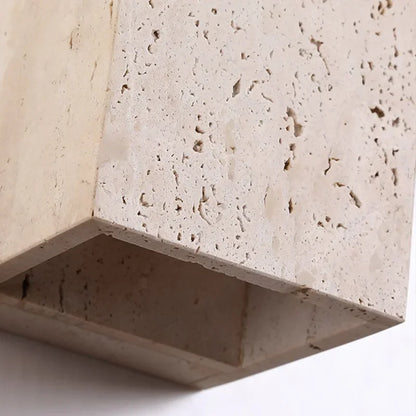 Biti Travertine Outdoor Wall Light | Celestre