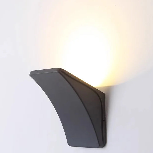 Esli Wedge Outdoor Wall Light Upward | Celestre