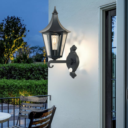 Ziri Lantern Motion Sensor Outdoor Wall Light | Celestre