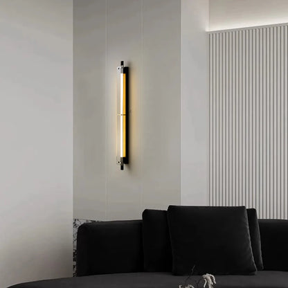 Pelo Long Cylindrical Wall Light H 60 cm | Celestre