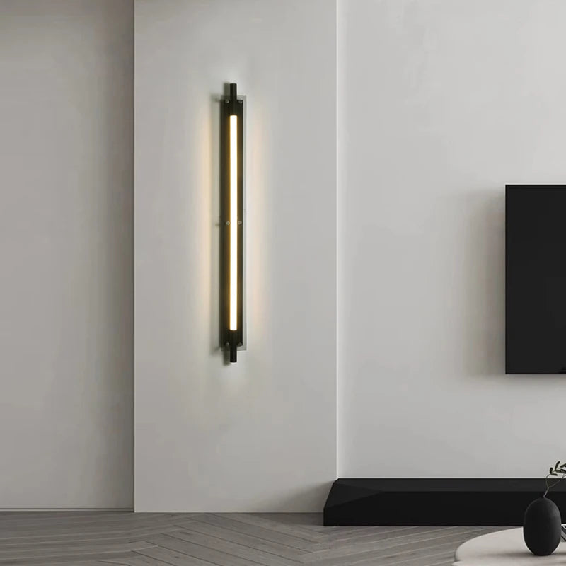 Pelo Long Cylindrical Wall Light H 90 cm | Celestre