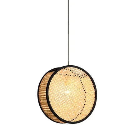 Bexi Woven Round Pendant Light D 40 cm | Celestre