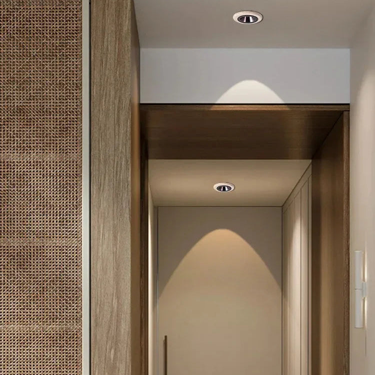 Niri Round Travertine Spotlight Ceiling Light | Celestre