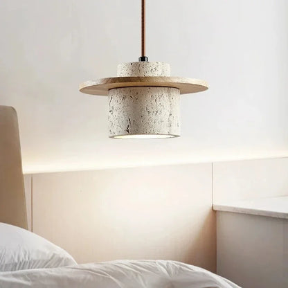 Eline Travertine LED Pendant Light | Celestre
