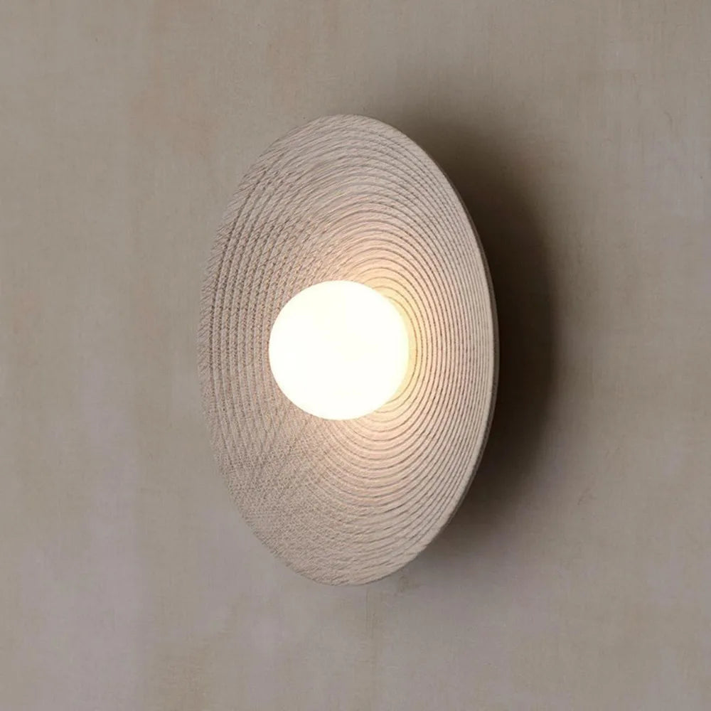Lura Resin Round Wall Light | Celestre