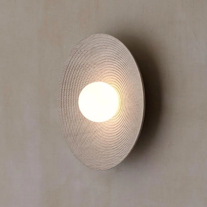 Lura Resin Round Wall Light | Celestre
