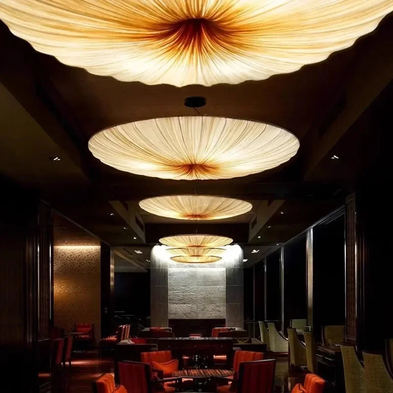 Glow Umbrella Pleated Chandelier | Celestre