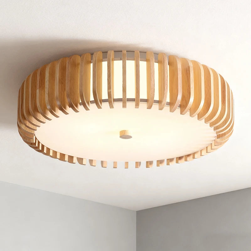 Bala Round Slats Ceiling Light D 36 cm | Celestre