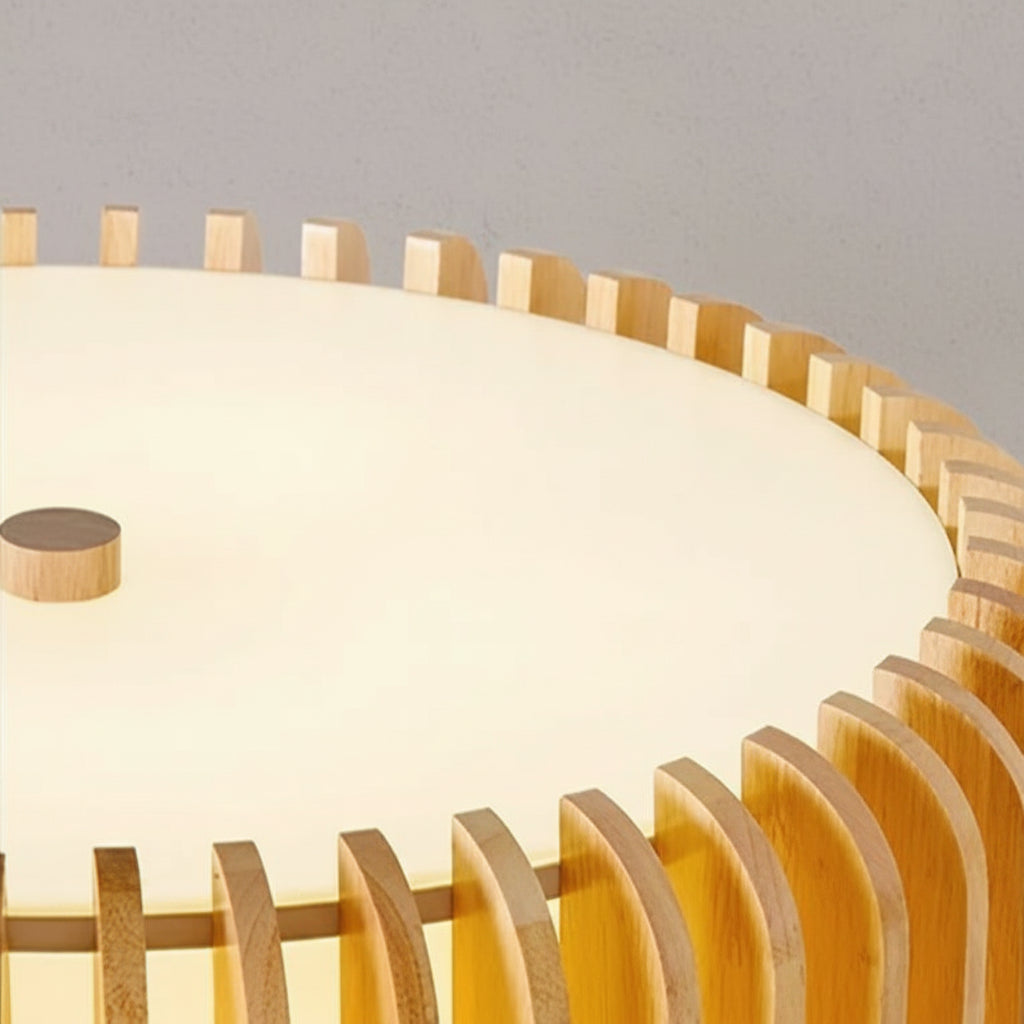 Bala Round Slats Ceiling Light | Celestre