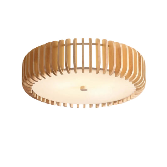 Bala Round Slats Ceiling Light | Celestre