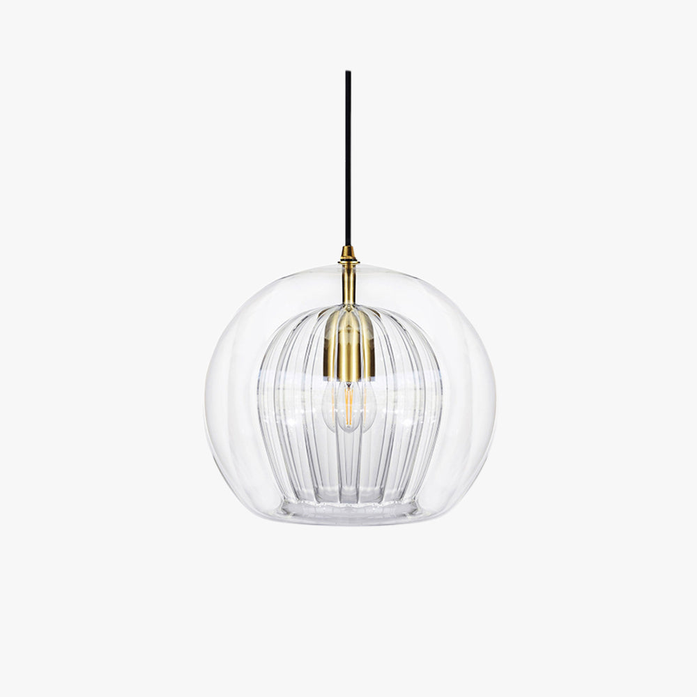 Calen Glass Globe Pendant Light | Celestre