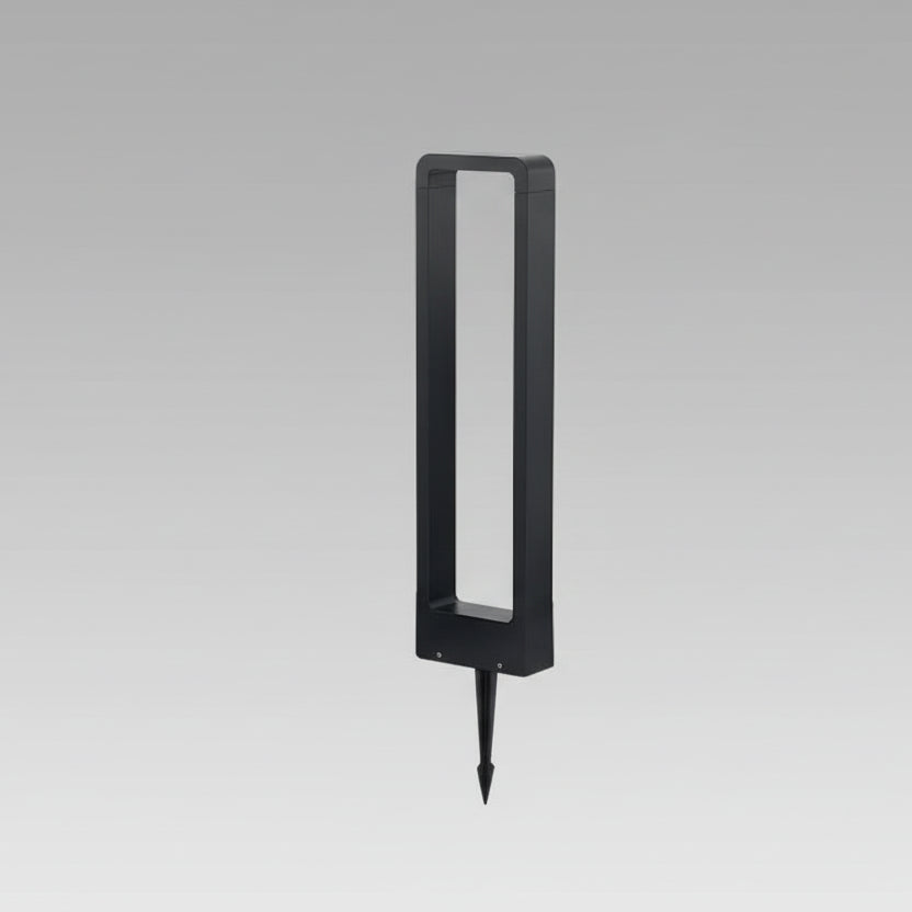 Fuxe Rectangular Hollow Bollard Light H 60 cm Stake | Celestre