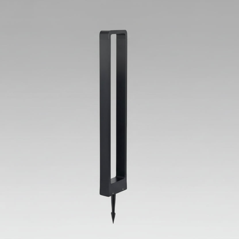 Fuxe Rectangular Hollow Bollard Light H 80 cm Stake | Celestre