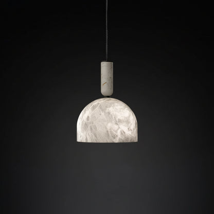 Vesa Alabaster Dome Pendant Light D 12 cm x H 15 cm | Celestre
