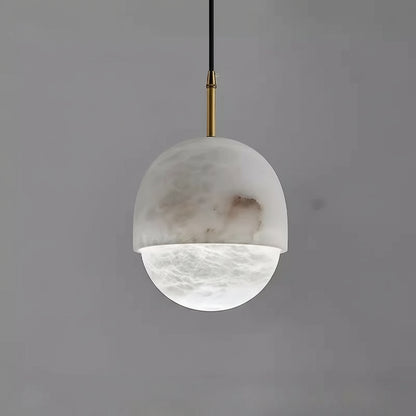 Nuvi Alabaster Globe Pendant Light D 20 cm x H 24 cm | Celestre