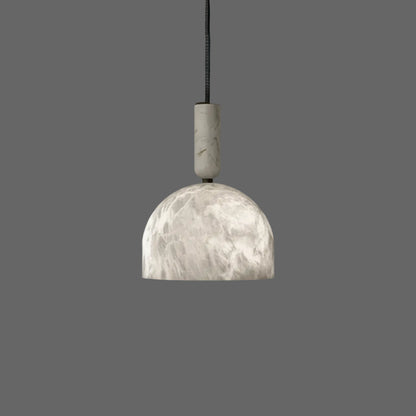 Vesa Alabaster Dome Pendant Light D 18 cm x H 23 cm | Celestre
