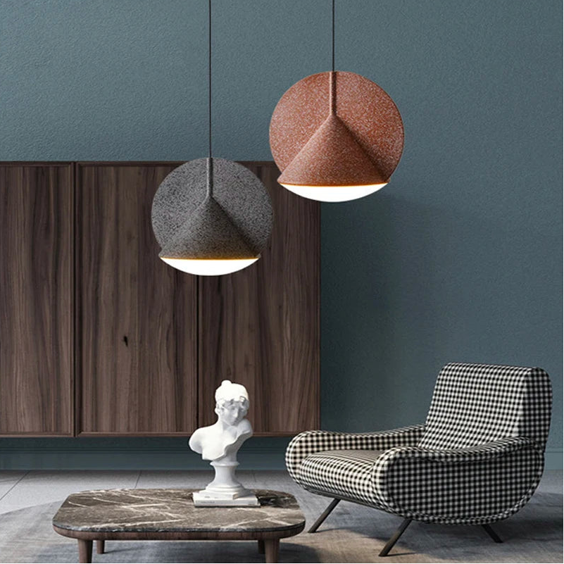 Teli Acoustic Felt Conical Disc Pendant Light | Celestre