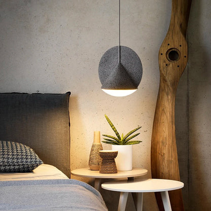 Teli Acoustic Felt Conical Disc Pendant Light Black | Celestre