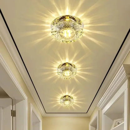 Felro Crystal Glow Ceiling Light | Celestre