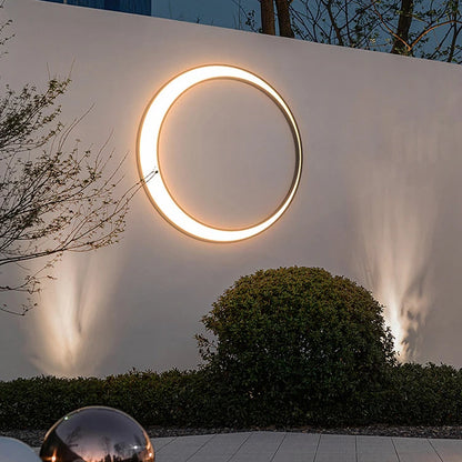 Wiro Moon Outdoor Wall Light D 80 cm | Celestre