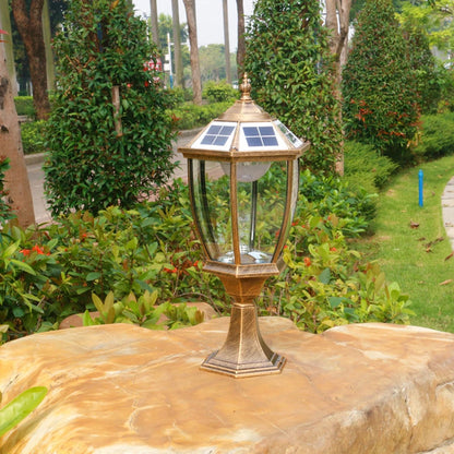 Tenra Solar Lantern Pillar Light | Celestre