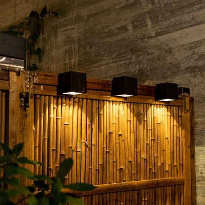 Eima Square Solar Outdoor Wall Light | Celestre