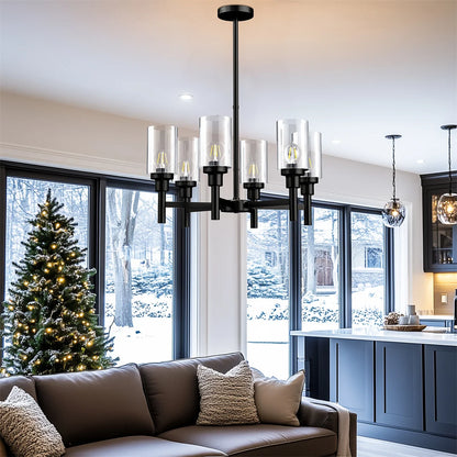 Mera Wagon Wheel Round Chandelier | Celestre