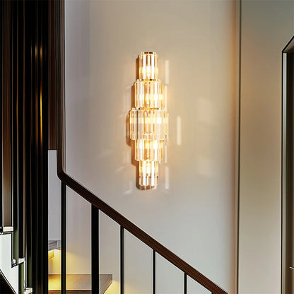 Zever Nordic Crystal Wall Light 5 Layers | Celestre