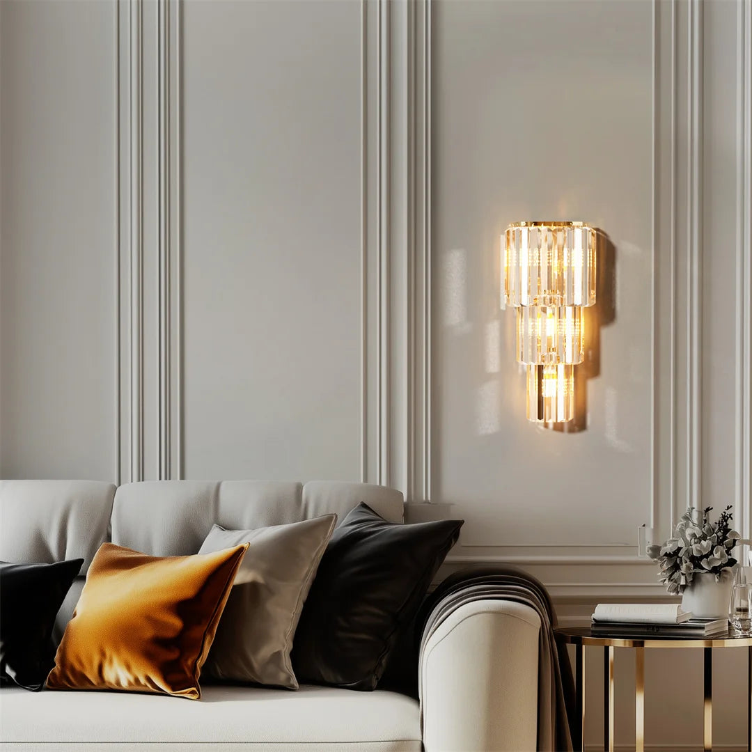 Zever Nordic Crystal Wall Light | Celestre