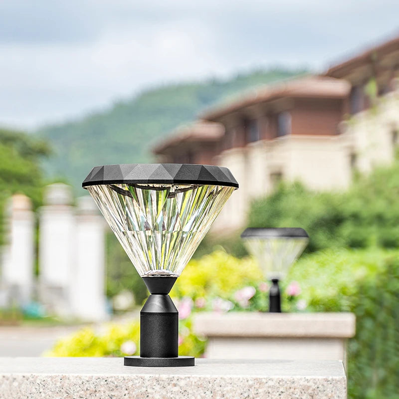 Qiro Diamond Shaped Pillar Light | Celestre