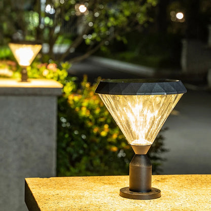 Qiro Diamond Shaped Pillar Light | Celestre