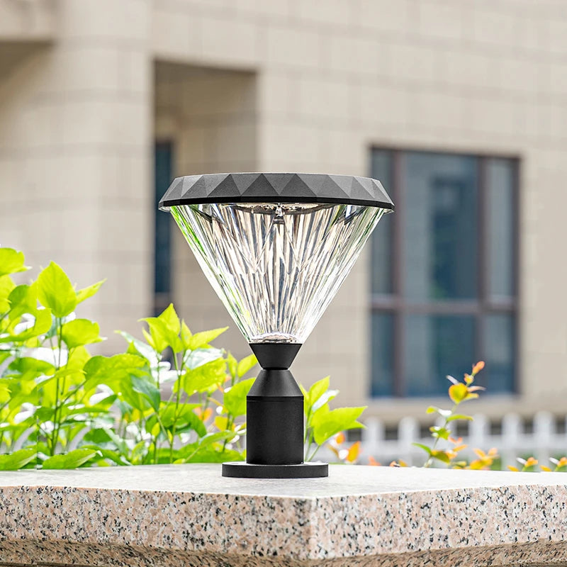 Qiro Diamond Shaped Pillar Light | Celestre